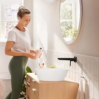 Hansgrohe Rebris S afbouwdeel v. inbouw wastafelkraan, voorsprong 19.5cm mat zwart 72528670 - thumbnail