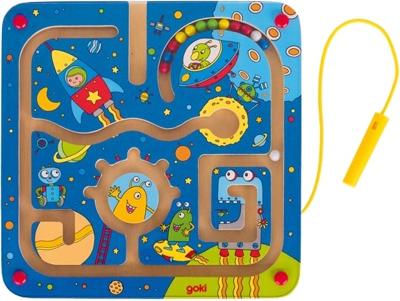 Goki magnetische doolhof spel ruimtevaart