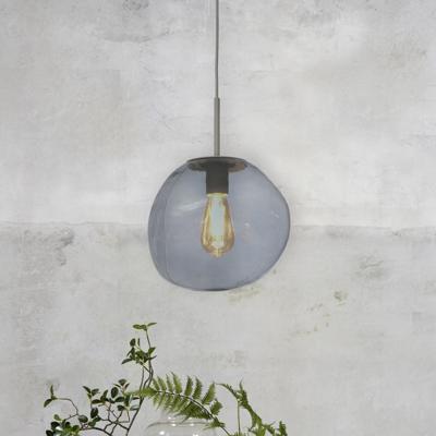 It's About Romi Hanglamp Glas/Ijzer Helsinki Kei 26XHh40Cm Lichtgrijs It's About Romi Hanglamp Glas/Ijzer Helsinki Kei 26XHh40Cm Lichtgrijs