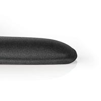 Ergonomische Polssteun voor Toetsenbord | Gel | 480 x 80 mm | Zwart - thumbnail