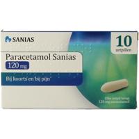 Paracetamol 120mg 10 Zetpillen - thumbnail