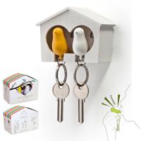 Sparrow sleutelhouder Duo (wit-geel) - thumbnail