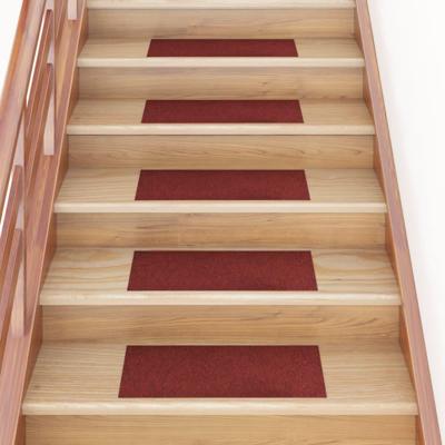 VidaXL 15 st trapmatten zelfklevend rechthoekig 60x25 cm rood VidaXL 15 st trapmatten zelfklevend rechthoekig 60x25 cm rood