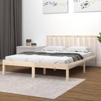 Bedframe massief grenenhout 200x200 cm - thumbnail