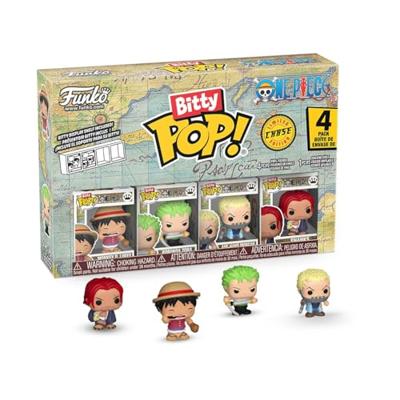 Funko Bitty POP! - One Piece Luffy - Set van 4 minifiguren - Vinyl