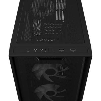 Asus A21 PLUS TG ARGB PC-behuizing Zwart