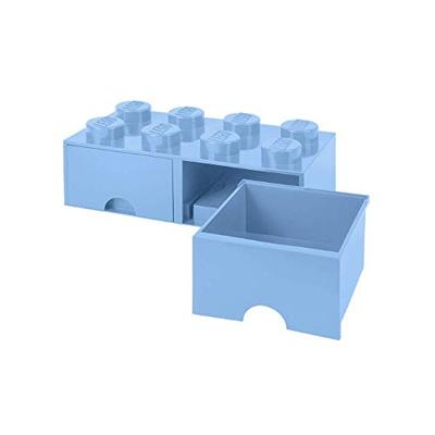 Room Copenhagen LEGO Brick Drawer 8 Licht blauw opbergdoos - thumbnail