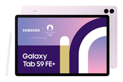 Samsung Galaxy Tab S9 FE+ WiFi 128 GB Lila Android tablet 31.5 cm (12.4 inch) 2.4 GHz Samsung Exynos Android 13 2560 x 1600 Pixel