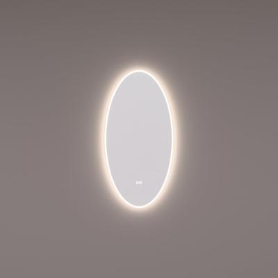 Spiegel Hipp Design SPV 13801 Ovaal 45x90 cm Met Verlichting Incl. Spiegelverwarming