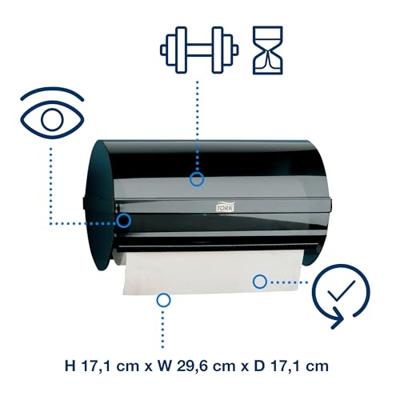 TORK 209167 Papierenhanddoekdispenser Kunststof Zwart 1 stuk(s)
