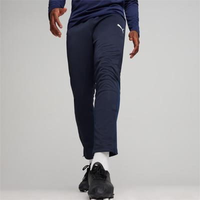 PUMA teamGOAL Trainingsbroek Donkerblauw Wit PUMA teamGOAL Trainingsbroek Donkerblauw Wit