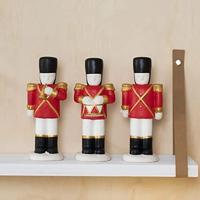 Creativ Company Notenkraker, h: 14 cm, wit, 3 stuk/ 1 doos - thumbnail