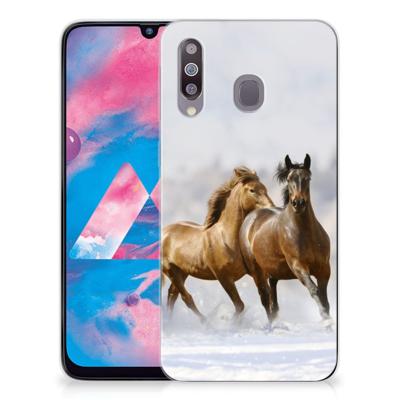 Samsung Galaxy M30 | TPU Hoesje | Paarden