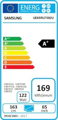 Samsung UE65RU7092U - 65 inch (165 cm) - LED - 2019