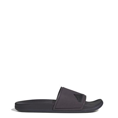 adidas Adilette Comfort Elevated Slippers Zwart Donkerpaars