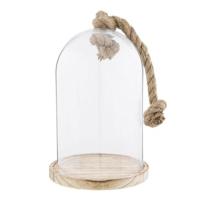 Clayre Eef stolp 6gl2222 transparent 17x29 cm - thumbnail