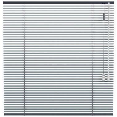 Fenstr aluminium jaloezie 25mm metallic - blauw (35301) - Leen Bakker
