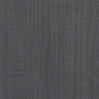 Bedframe massief grenenhout grijs 200x200 cm - thumbnail