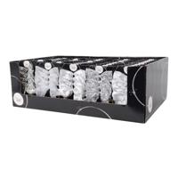 Kerst Decoratie Set Zilverkleurig Lussen - thumbnail