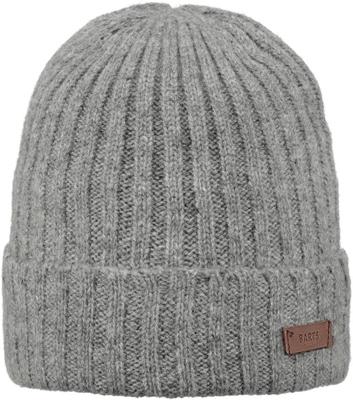 Barts Haakon Turnup Muts Heren Heather Grey OS