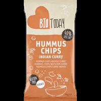 BioToday Hummus Chips Indiase Curry 75 g bij Jumbo - thumbnail