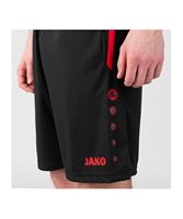JAKO 4499K Short Allround Kids - Zwart/Sportrood - 116 - thumbnail