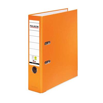 Falken Ordner PP-Color DIN A4 Rugbreedte: 80 mm Oranje 2 beugels 11286721 - thumbnail