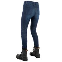 OXFORD broek "jeggings" trousers oa jeggin ladies blue regular size - thumbnail