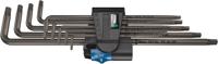Wera 967/9 TX XL HF 1 Binnen-Torx Haakse schroevendraaierset T 8, T 9, T 10, T 15, T 20, T 25, T 27, T 30, T 40 9-delig - thumbnail