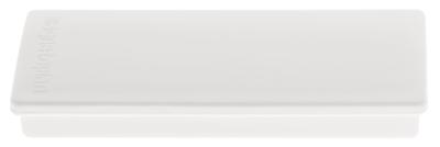 magnetoplan Magneet Magnet Block II (b x h) 55 mm x 22 mm Rechthoekig Wit 10 stuk(s) 1665100