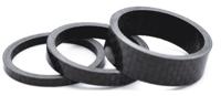 Ergotec Balhoofd spacerset 1-1/8" (ø28.6) 3-delig 3/5/10mm carbon - thumbnail