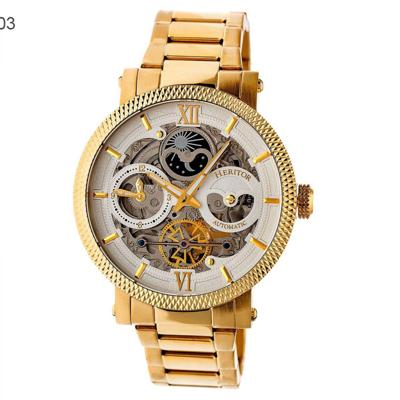 Heritor Aries Skeleton Automatics | dual time | HERHR4403