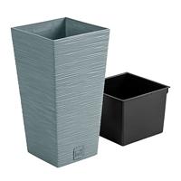 Prosperplast Bloempot Furu Square (Beton, 395x395x755) - thumbnail