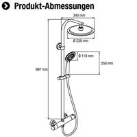 Cornat Doucheset Style M.Thermostaat W/Ch - TECBW3422 - thumbnail