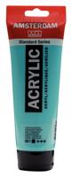 Royal Talens Amsterdam Standard Series Acrylverf Tube 250 ml - Turkooisgroen 661 - thumbnail