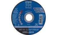 PFERD TOOLS EHT 115-2,2 SGP STEELOX 61330422 Doorslijpschijf recht 115 mm 25 stuk(s) RVS, Staal - thumbnail