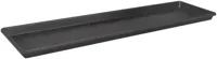 Elho green basic trough saucer 50 living black - thumbnail