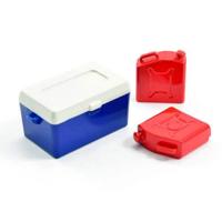 Fastrax Painted Ice Bucket & Fuel Cans - thumbnail