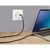 Renkforce RF-4870098 USB-kabel USB 4.0 USB-C 0.80 m Zwart Aluminium-stekker - thumbnail