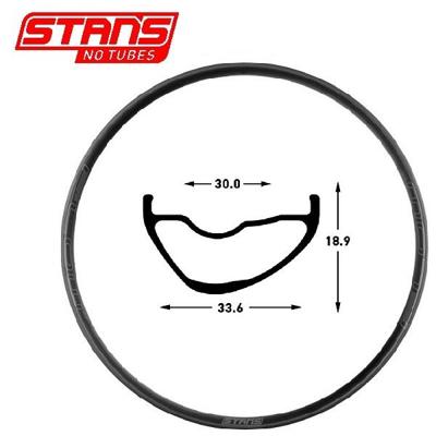 STANS NOTUBES Velg flow mk4 29 32h black/grey snt