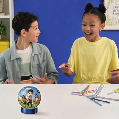 Ravensburger 3d puzzel paw patrol nachtlamp, 72st. - thumbnail