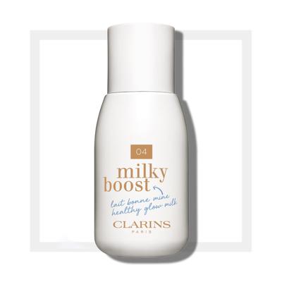 Clarins Milky Boost Skin-Perfecting Milk 50ml 4 Foundation