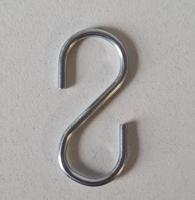 S-draadhaak 36 mm dikte 2mm 50 stuks - thumbnail