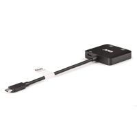 club3D CSV-1558 USB-C-displaykabel USB-C / HDMI Adapter USB-C stekker, HDMI-A-bus 15 cm Zwart - thumbnail