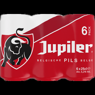 Jupiler Blik 6 x 250 ml bij Jumbo