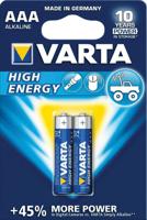 Varta Longlife Power AAA 2-pack Batterijen - thumbnail