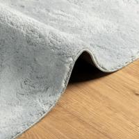 Vloerkleed laagpolig zacht en wasbaar 200x280 cm blauw - thumbnail