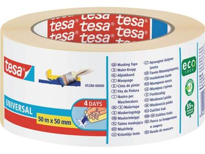 tesa UNIVERSAL 05288-00000-05 Maskeertape Beige (l x b) 50 m x 50 mm 1 stuk(s)