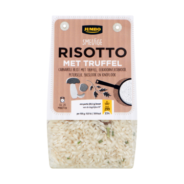 Jumbo Smeuige Risotto met Truffel 250 g