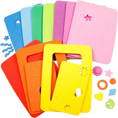 Creativ Company Eva foam fotolijsten, afm 13x18 cm, 10 div/ 1 doos Creativ Company Eva foam fotolijsten, afm 13x18 cm, 10 div/ 1 doos